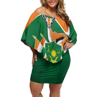 Niger Republic Day Personalized Family Matching Off Shoulder Short Dress and Hawaiian Shirt Fraternite Travail Progres LT9 - Wonder Print Shop