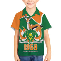 Niger Republic Day Personalized Family Matching Puletasi and Hawaiian Shirt Fraternite Travail Progres - Wonder Print Shop