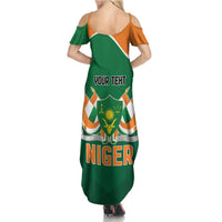 Niger Republic Day Personalized Family Matching Summer Maxi Dress and Hawaiian Shirt Fraternite Travail Progres - Wonder Print Shop