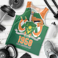 Niger Republic Day Personalized Men Tank Top Fraternite Travail Progres - Wonder Print Shop