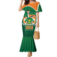 Niger Republic Day Personalized Mermaid Dress Fraternite Travail Progres - Wonder Print Shop