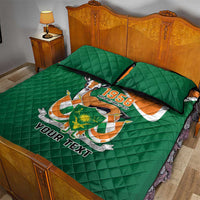 Niger Republic Day Personalized Quilt Bed Set Fraternite Travail Progres - Wonder Print Shop