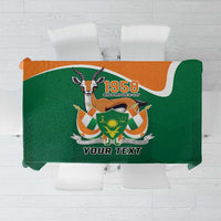 Niger Republic Day Personalized Tablecloth Fraternite Travail Progres - Wonder Print Shop