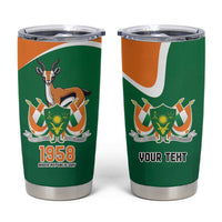 Niger Republic Day Personalized Tumbler Cup Fraternite Travail Progres - Wonder Print Shop