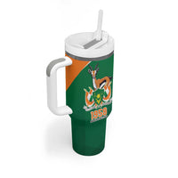 Niger Republic Day Personalized Tumbler With Handle Fraternite Travail Progres - Wonder Print Shop