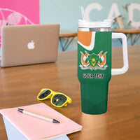 Niger Republic Day Personalized Tumbler With Handle Fraternite Travail Progres - Wonder Print Shop