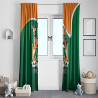 Niger Republic Day Personalized Window Curtain Fraternite Travail Progres - Wonder Print Shop