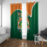 Niger Republic Day Personalized Window Curtain Fraternite Travail Progres - Wonder Print Shop