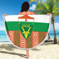 Equipe de Football Du Niger Custom Beach Blanket LT9 - Wonder Print Shop