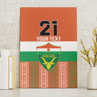 Equipe de Football Du Niger Custom Canvas Wall Art LT9 - Wonder Print Shop
