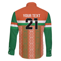Equipe de Football Du Niger Custom Family Matching Long Sleeve Bodycon Dress and Hawaiian Shirt LT9 - Wonder Print Shop
