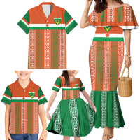 Equipe de Football Du Niger Custom Family Matching Mermaid Dress and Hawaiian Shirt LT9 - Wonder Print Shop