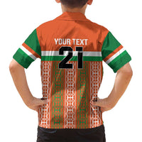 Equipe de Football Du Niger Custom Family Matching Off Shoulder Maxi Dress and Hawaiian Shirt LT9 - Wonder Print Shop