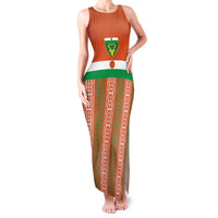 Equipe de Football Du Niger Custom Family Matching Tank Maxi Dress and Hawaiian Shirt - Wonder Print Shop