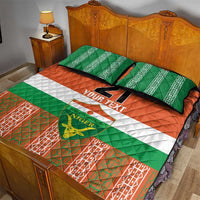 Equipe de Football Du Niger Custom Quilt Bed Set - Wonder Print Shop