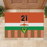 Equipe de Football Du Niger Custom Rubber Doormat - Wonder Print Shop