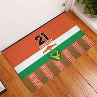 Equipe de Football Du Niger Custom Rubber Doormat - Wonder Print Shop