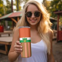 Equipe de Football Du Niger Custom Skinny Tumbler - Wonder Print Shop