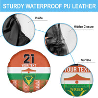 Equipe de Football Du Niger Custom Spare Tire Cover - Wonder Print Shop