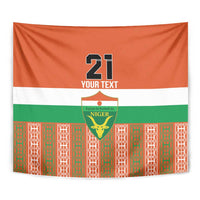 Equipe de Football Du Niger Custom Tapestry - Wonder Print Shop