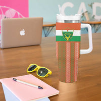 Equipe de Football Du Niger Custom Tumbler With Handle - Wonder Print Shop