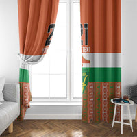 Equipe de Football Du Niger Custom Window Curtain - Wonder Print Shop