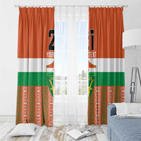 Equipe de Football Du Niger Custom Window Curtain - Wonder Print Shop