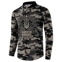 Glory to Ukraine Button Sweatshirt Glory to the Heroes