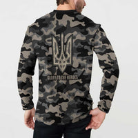 Glory to Ukraine Button Sweatshirt Glory to the Heroes