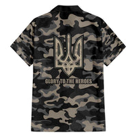 Glory to Ukraine Family Matching Short Sleeve Bodycon Dress and Hawaiian Shirt Glory to the Heroes