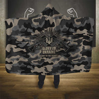 Glory to Ukraine Hooded Blanket Glory to the Heroes
