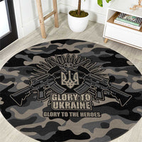 Glory to Ukraine Round Carpet Glory to the Heroes
