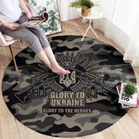 Glory to Ukraine Round Carpet Glory to the Heroes