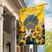 Glory to Ukraine Garden Flag Sunflower Field Modern Art