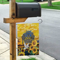 Glory to Ukraine Garden Flag Sunflower Field Modern Art