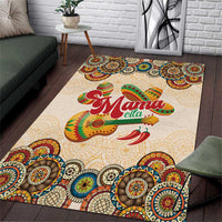 Mamacita Cinco De Mayo Spirit Area Rug