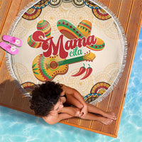 Mamacita Cinco De Mayo Spirit Beach Blanket