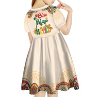 Mamacita Cinco De Mayo Spirit Kid Short Sleeve Dress