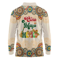 Mamacita Cinco De Mayo Spirit Long Sleeve Polo Shirt