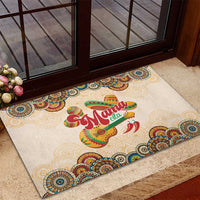 Mamacita Cinco De Mayo Spirit Rubber Doormat