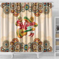 Mamacita Cinco De Mayo Spirit Shower Curtain