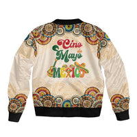 Mamacita Cinco De Mayo Spirit Sleeve Zip Bomber Jacket
