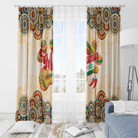 Mamacita Cinco De Mayo Spirit Window Curtain