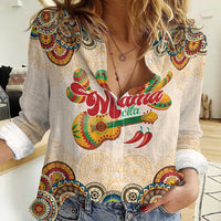 Mamacita Cinco De Mayo Spirit Women Casual Shirt
