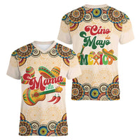 Mamacita Cinco De Mayo Spirit Women V-Neck T-Shirt