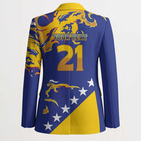 Custom Bosnia Football Dream 2026 Blazer Take Me To America