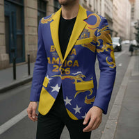 Custom Bosnia Football Dream 2026 Blazer Take Me To America