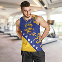 Custom Bosnia Football Dream 2026 Men Tank Top Take Me To America