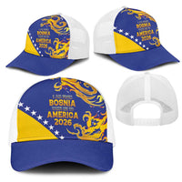 Bosnia Football Dream 2026 Mesh Trucker Cap Take Me To America