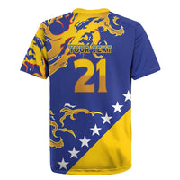Custom Bosnia Football Dream 2026 Rugby Jersey Take Me To America